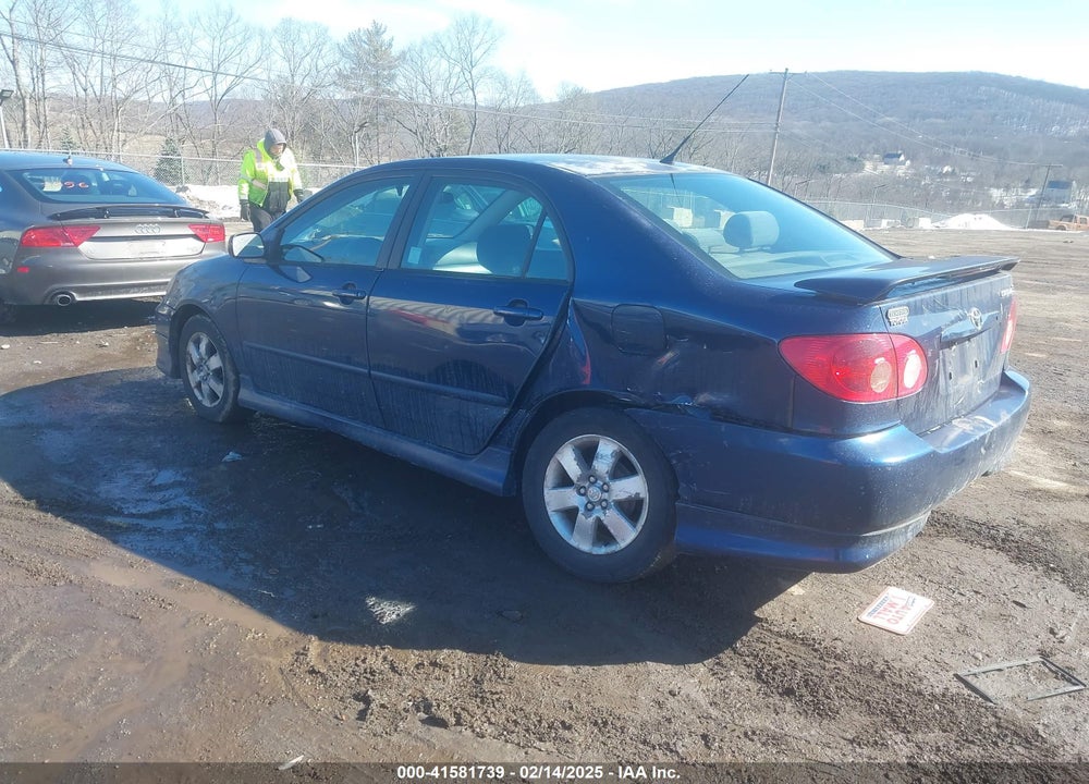 2007 TOYOTA COROLLA VIN: 2T1BR32E87C750352