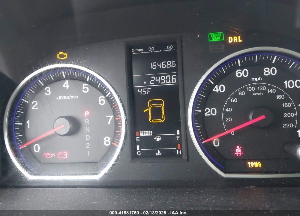 2007 HONDA CR-V VIN: 5J6RE48747L000099