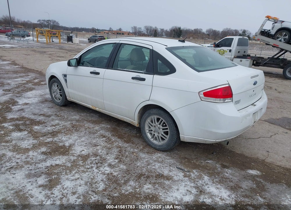 2008 FORD FOCUS VIN: 1FAHP35N58W120797