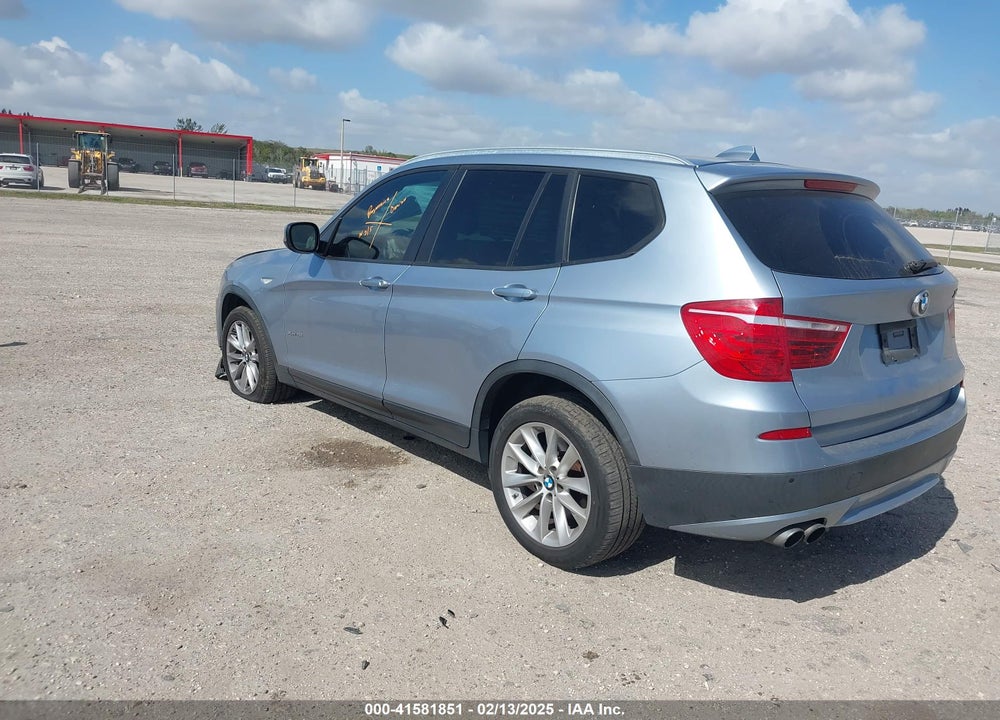 2014 BMW X3 XDRIVE28I VIN: 5UXWX9C53E0D33500