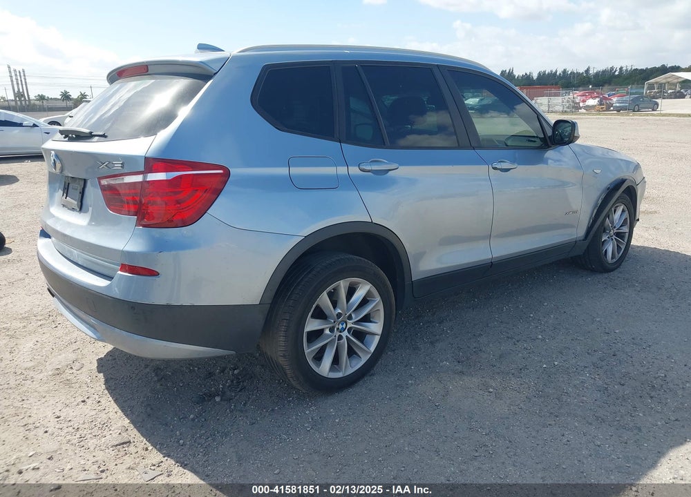 2014 BMW X3 XDRIVE28I VIN: 5UXWX9C53E0D33500