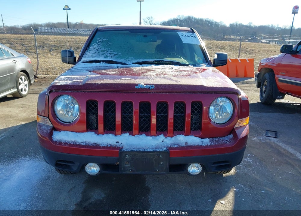 2017 JEEP PATRIOT VIN: 1C4NJPBA4HD209814