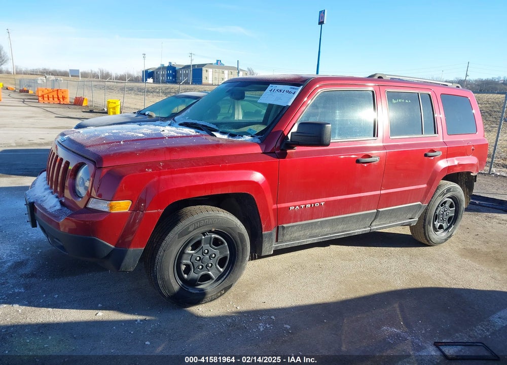2017 JEEP PATRIOT VIN: 1C4NJPBA4HD209814