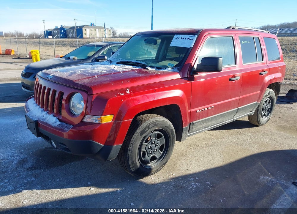 2017 JEEP PATRIOT VIN: 1C4NJPBA4HD209814
