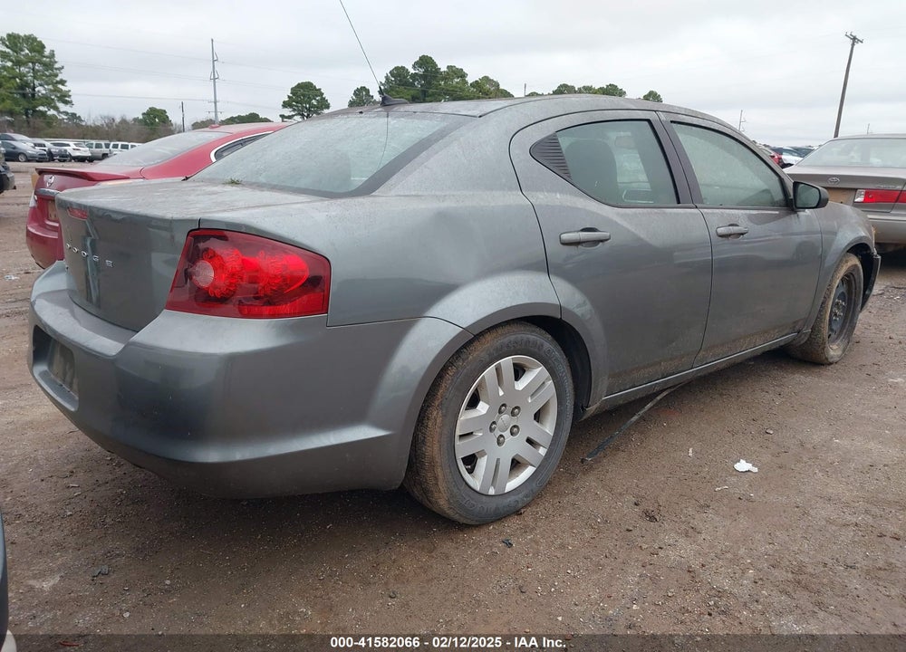 2013 DODGE AVENGER VIN: 1C3CDZAB7DN637664