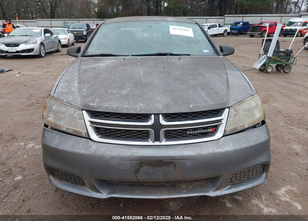2013 DODGE AVENGER VIN: 1C3CDZAB7DN637664