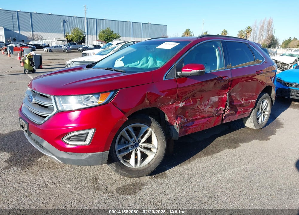 2017 FORD EDGE SEL VIN: 2FMPK3J82HBB57243