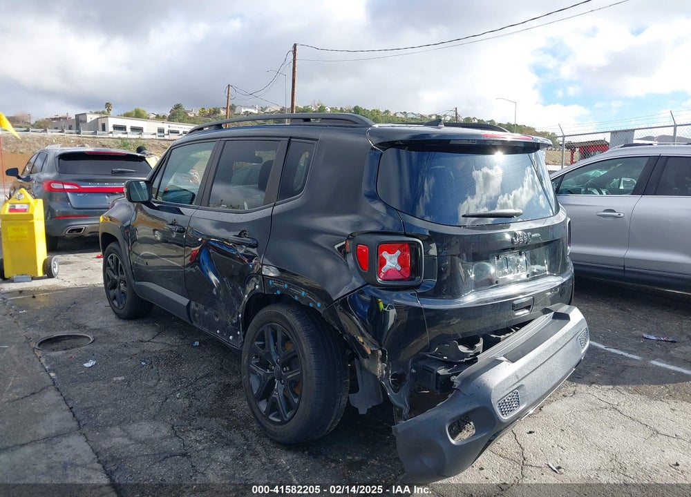 2018 JEEP RENEGADE ALTITUDE FWD VIN: ZACCJABB6JPH40341