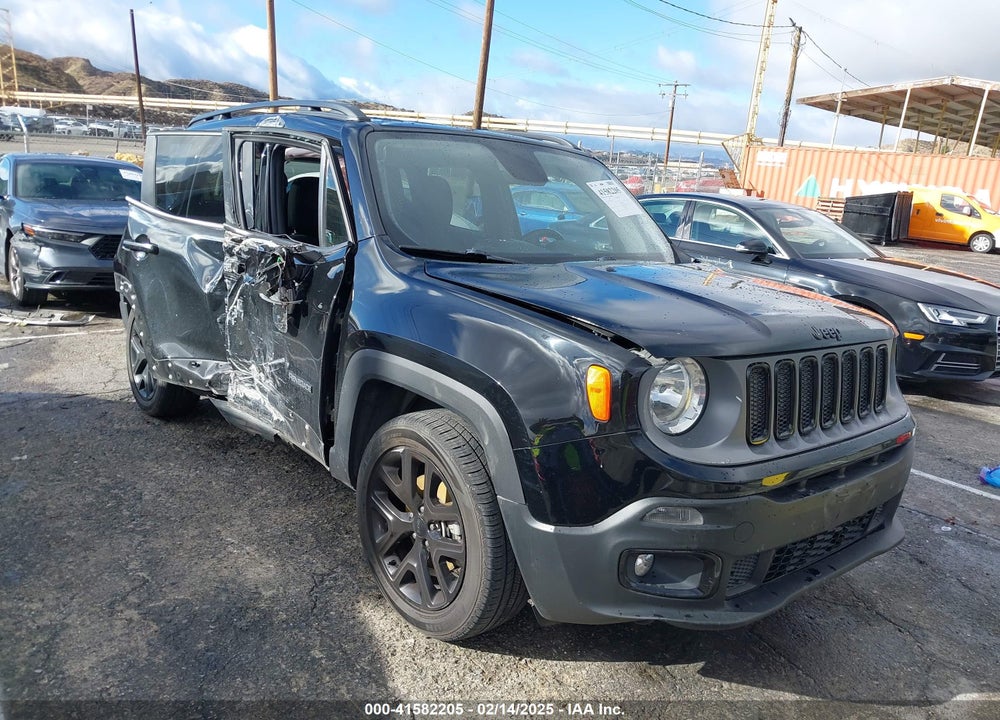 2018 JEEP RENEGADE ALTITUDE FWD VIN: ZACCJABB6JPH40341