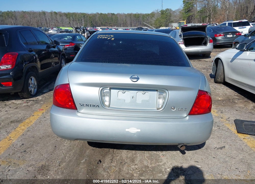 2004 NISSAN SENTRA VIN: 3N1CB51D64L835604