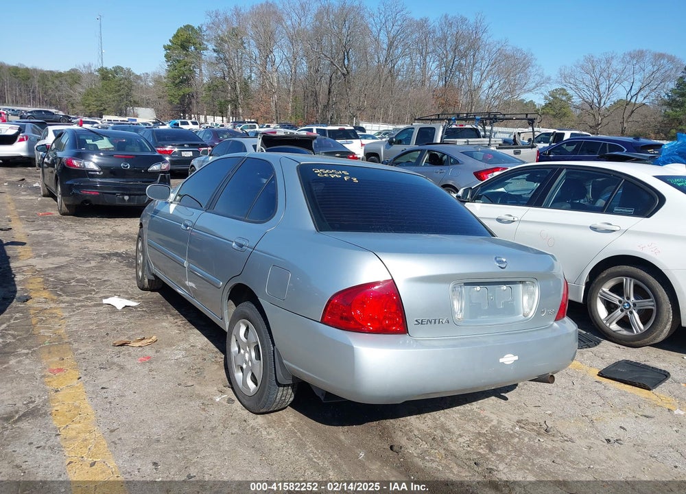 2004 NISSAN SENTRA VIN: 3N1CB51D64L835604
