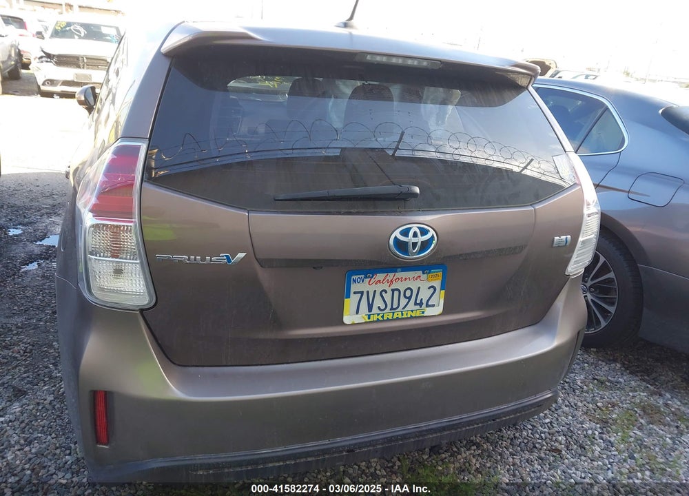 2015 TOYOTA PRIUS V VIN: JTDZN3EU4FJ040526