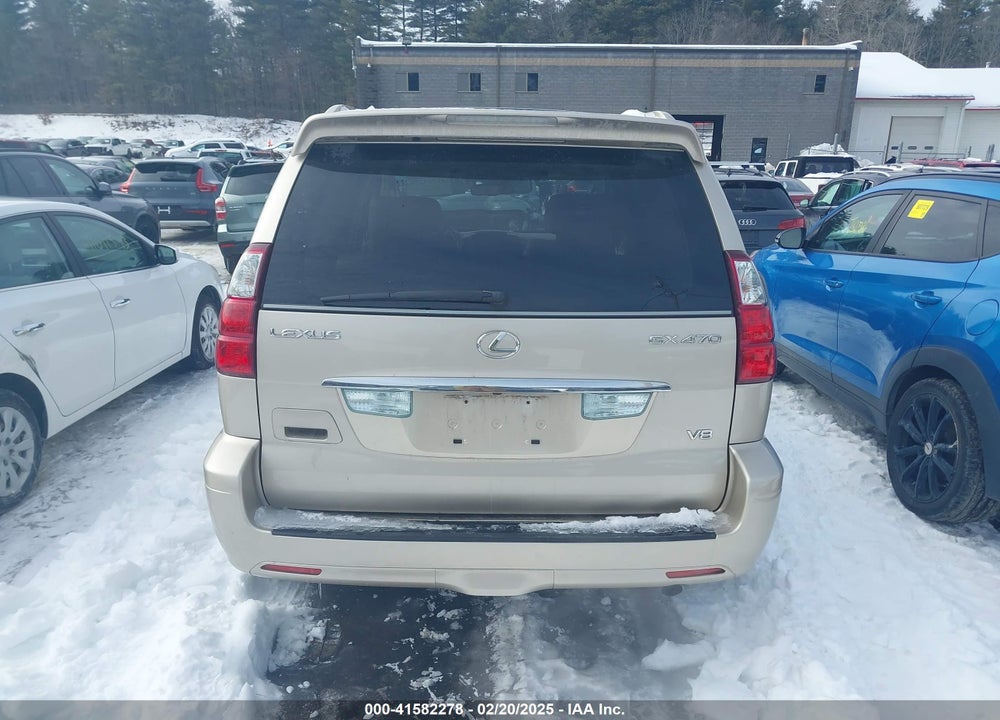 2008 LEXUS GX 470 VIN: JTJBT20X880161696