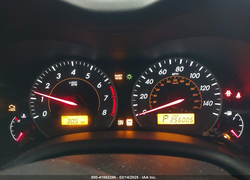 2010 TOYOTA COROLLA S VIN: 2T1BU4EE1AC242490