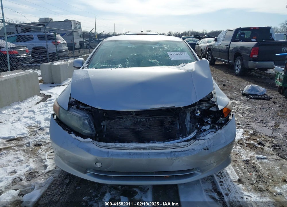 2012 HONDA CIVIC VIN: 19XFB2F57CE032815