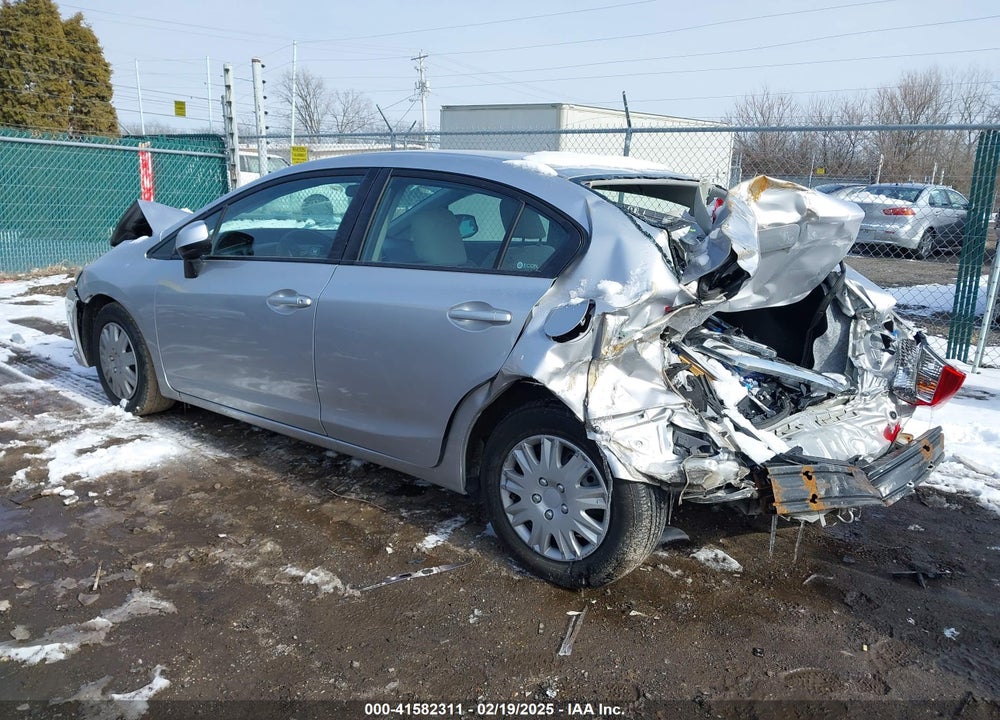 2012 HONDA CIVIC VIN: 19XFB2F57CE032815