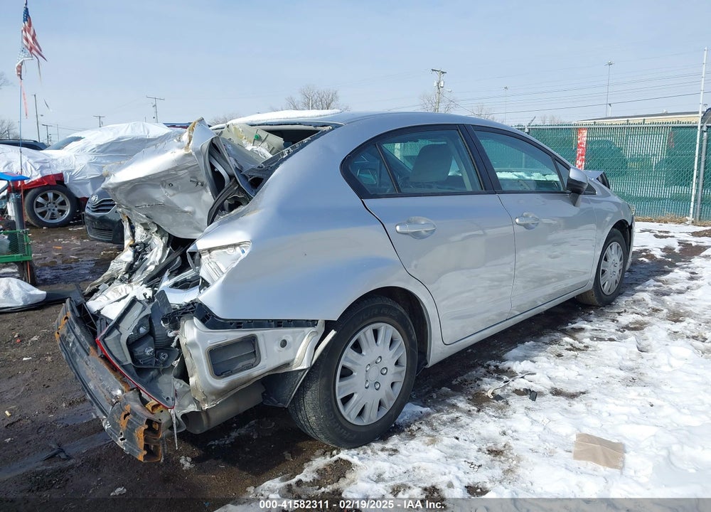 2012 HONDA CIVIC VIN: 19XFB2F57CE032815