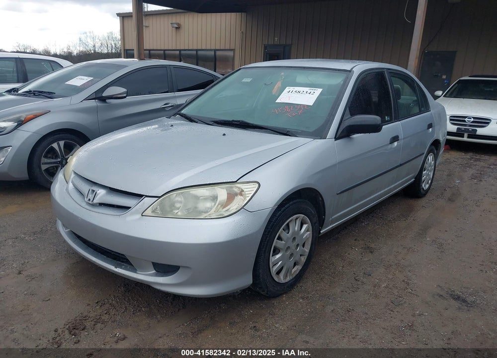 2005 HONDA CIVIC DX VIN: 2HGES15105H618690