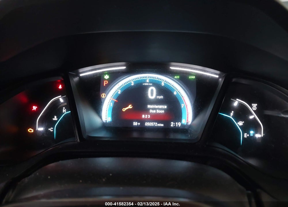 2019 HONDA CIVIC VIN: SHHFK7H31KU424124