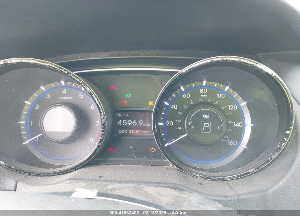 2013 HYUNDAI SONATA VIN: 5NPEB4AC9DH781562