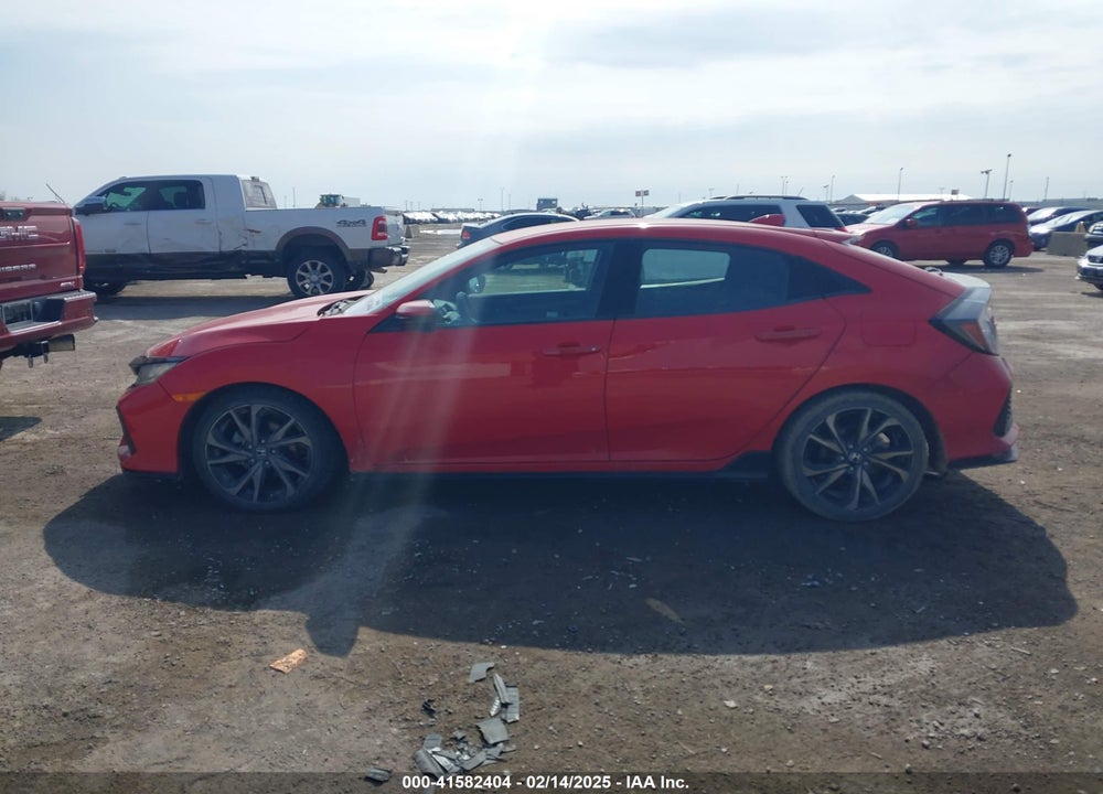 2017 HONDA CIVIC HATCHBACK VIN: SHHFK7H47HU232515