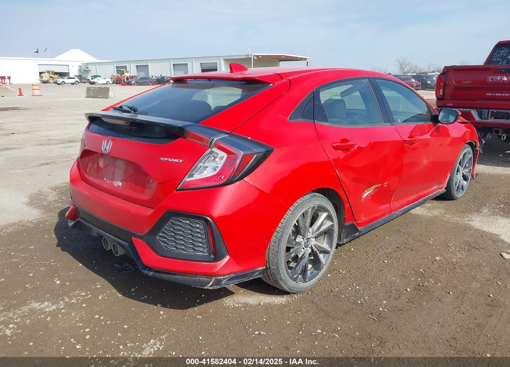 2017 HONDA CIVIC HATCHBACK VIN: SHHFK7H47HU232515