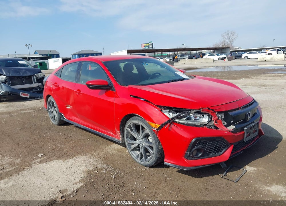 2017 HONDA CIVIC HATCHBACK VIN: SHHFK7H47HU232515