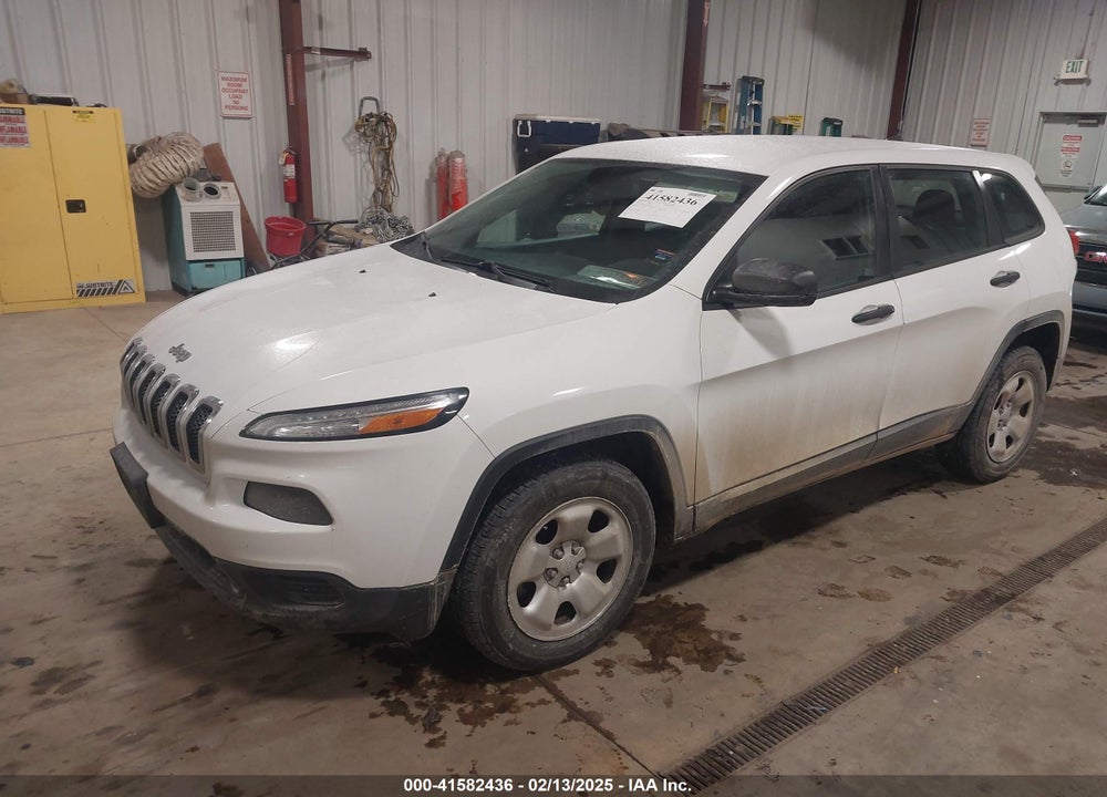 2016 JEEP CHEROKEE SPORT VIN: 1C4PJMAS0GW254799