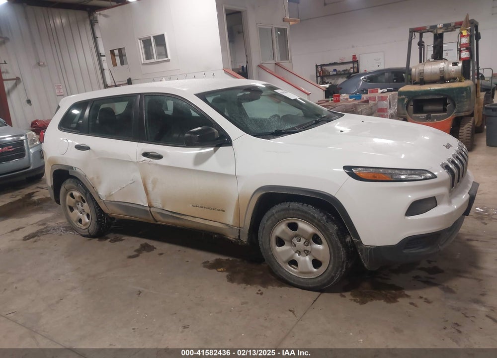 2016 JEEP CHEROKEE SPORT VIN: 1C4PJMAS0GW254799