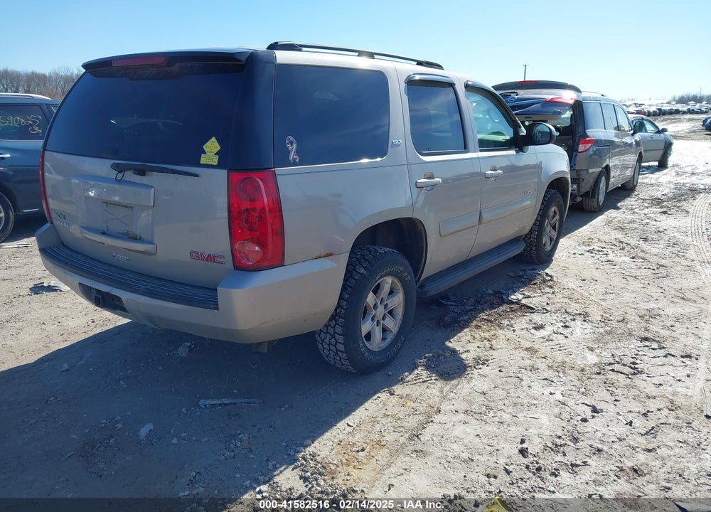 2007 GMC YUKON SLT VIN: 1GKFK13087J295590
