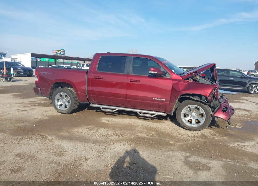 2022 RAM 1500 LONE STAR 4X4 5'7 BOX VIN: 1C6SRFFM2NN391200