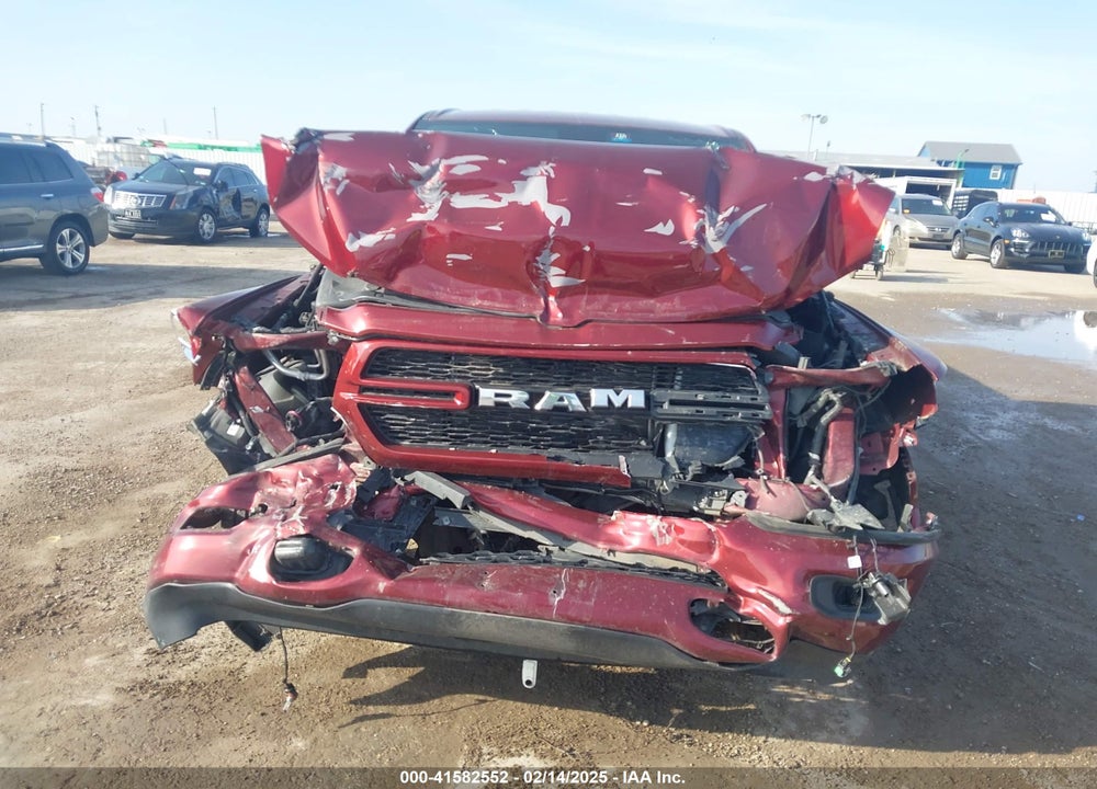2022 RAM 1500 LONE STAR 4X4 5'7 BOX VIN: 1C6SRFFM2NN391200