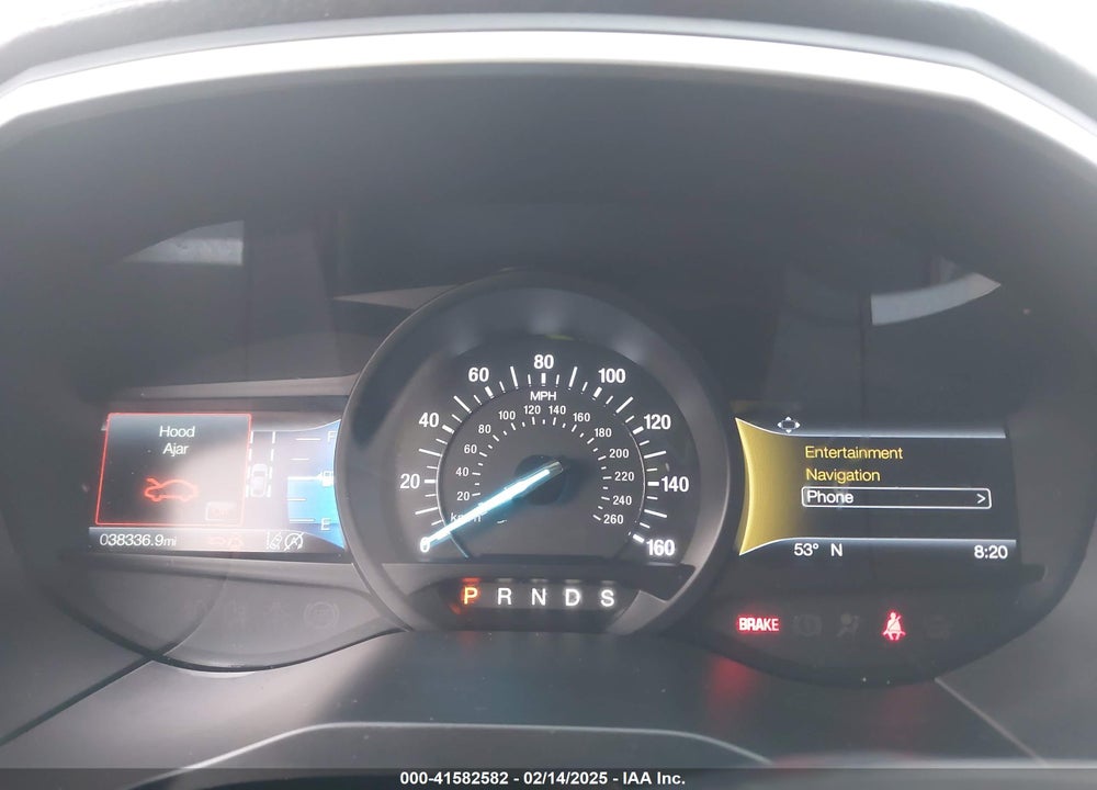 2020 FORD EDGE SEL VIN: 2FMPK3J95LBA19763