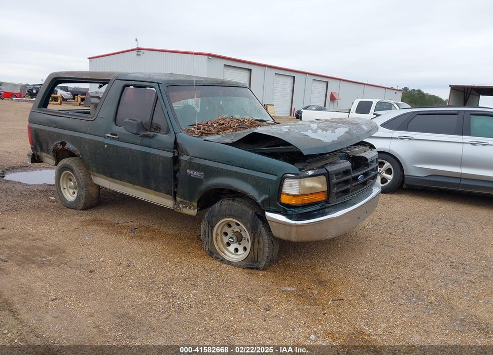 1996 FORD BRONCO U100 VIN: 1FMEU15H4TLA86037