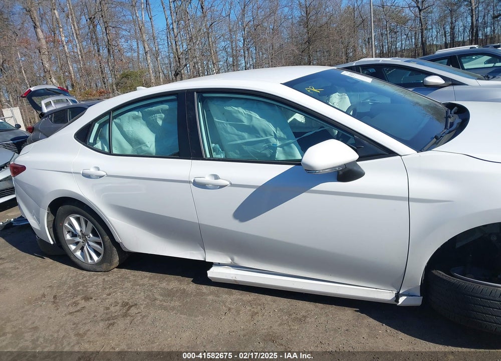 2025 TOYOTA CAMRY VIN: 4T1DAACK7SU525100