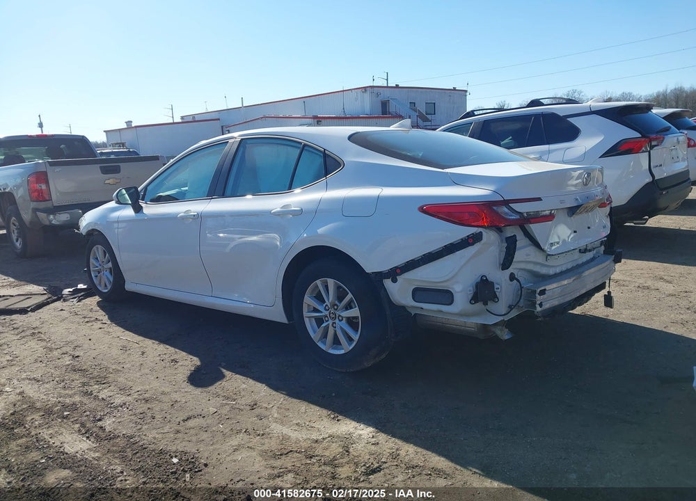 2025 TOYOTA CAMRY VIN: 4T1DAACK7SU525100