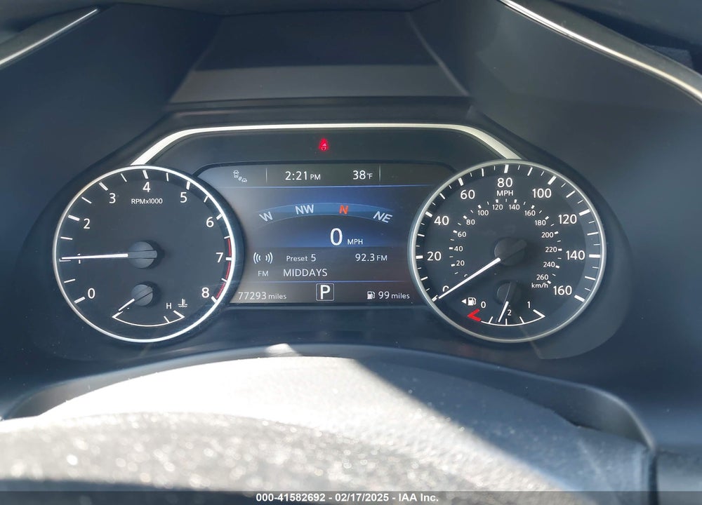 2015 NISSAN MURANO VIN: 5N1AZ2MH7FN225786