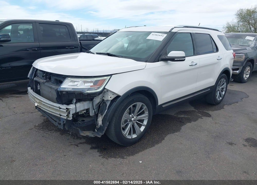 2018 FORD EXPLORER LIMITED VIN: 1FM5K7F82JGB65915