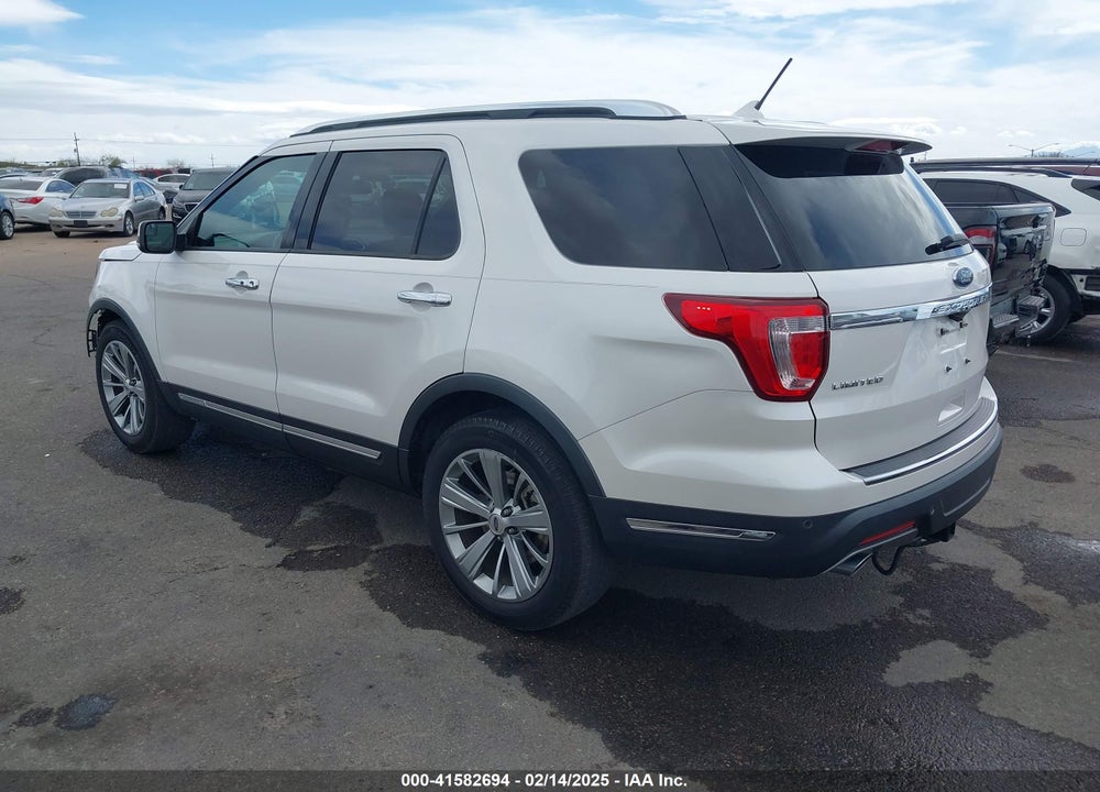 2018 FORD EXPLORER LIMITED VIN: 1FM5K7F82JGB65915