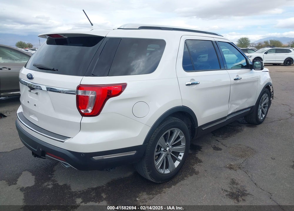 2018 FORD EXPLORER LIMITED VIN: 1FM5K7F82JGB65915