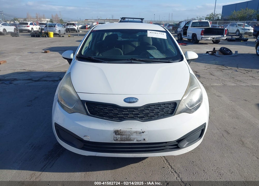 2013 KIA RIO VIN: KNADM4A3XD6165902