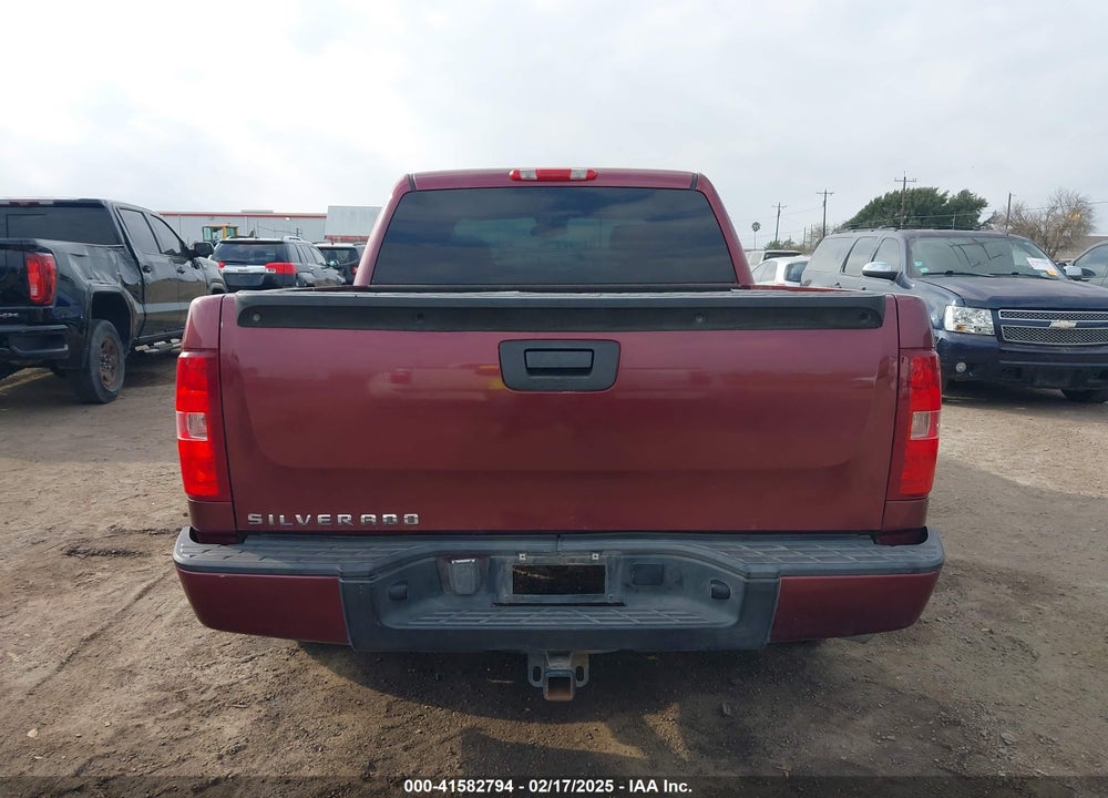 2008 CHEVROLET SILVERADO 1500 LTZ VIN: 2GCEK13M781176306
