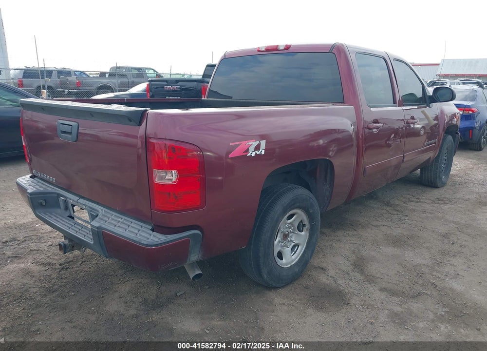 2008 CHEVROLET SILVERADO 1500 LTZ VIN: 2GCEK13M781176306