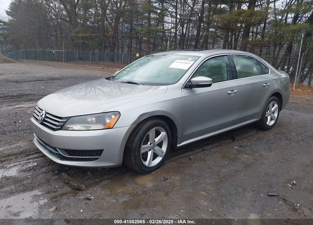2012 VOLKSWAGEN PASSAT VIN: 1VWBH7A39CC108345