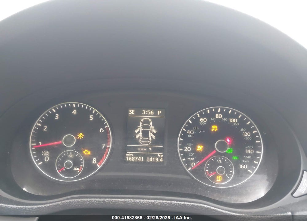 2012 VOLKSWAGEN PASSAT VIN: 1VWBH7A39CC108345