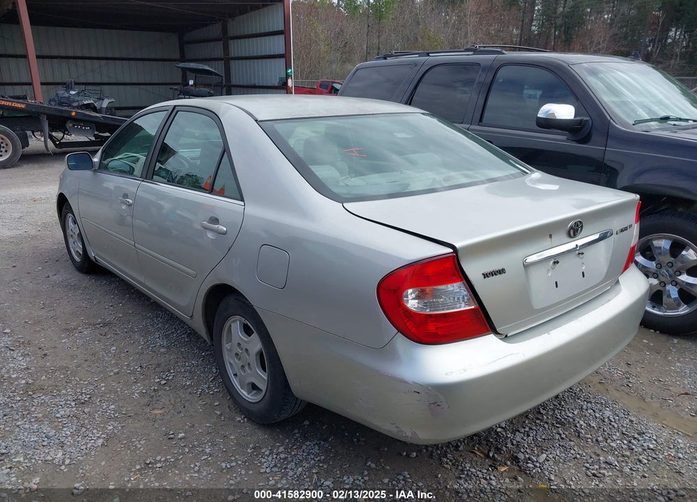 2002 TOYOTA CAMRY LE VIN: 4T1BE32K92U005327