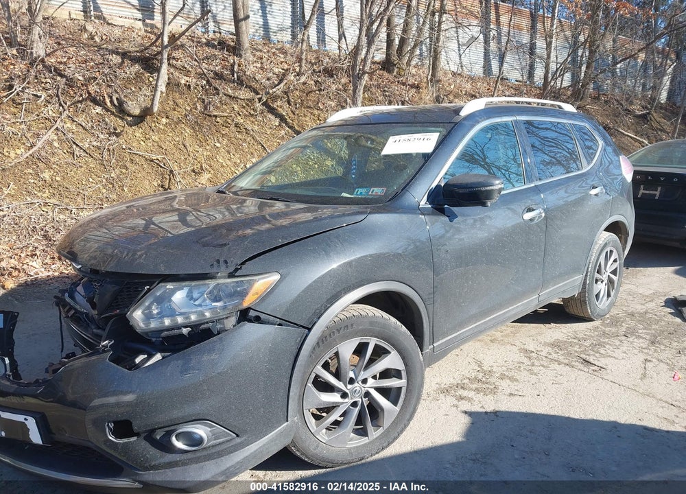 2016 NISSAN ROGUE SL VIN: 5N1AT2MV8GC742034