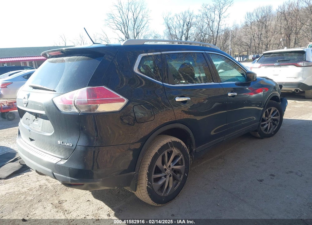 2016 NISSAN ROGUE SL VIN: 5N1AT2MV8GC742034