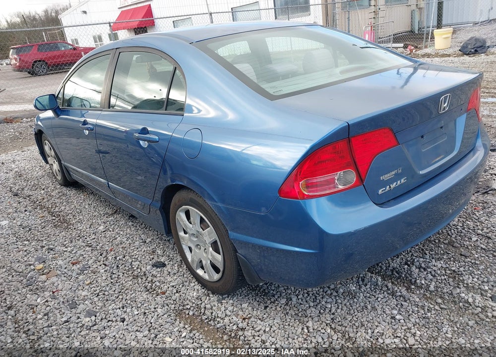 2008 HONDA CIVIC LX VIN: 1HGFA16508L113877
