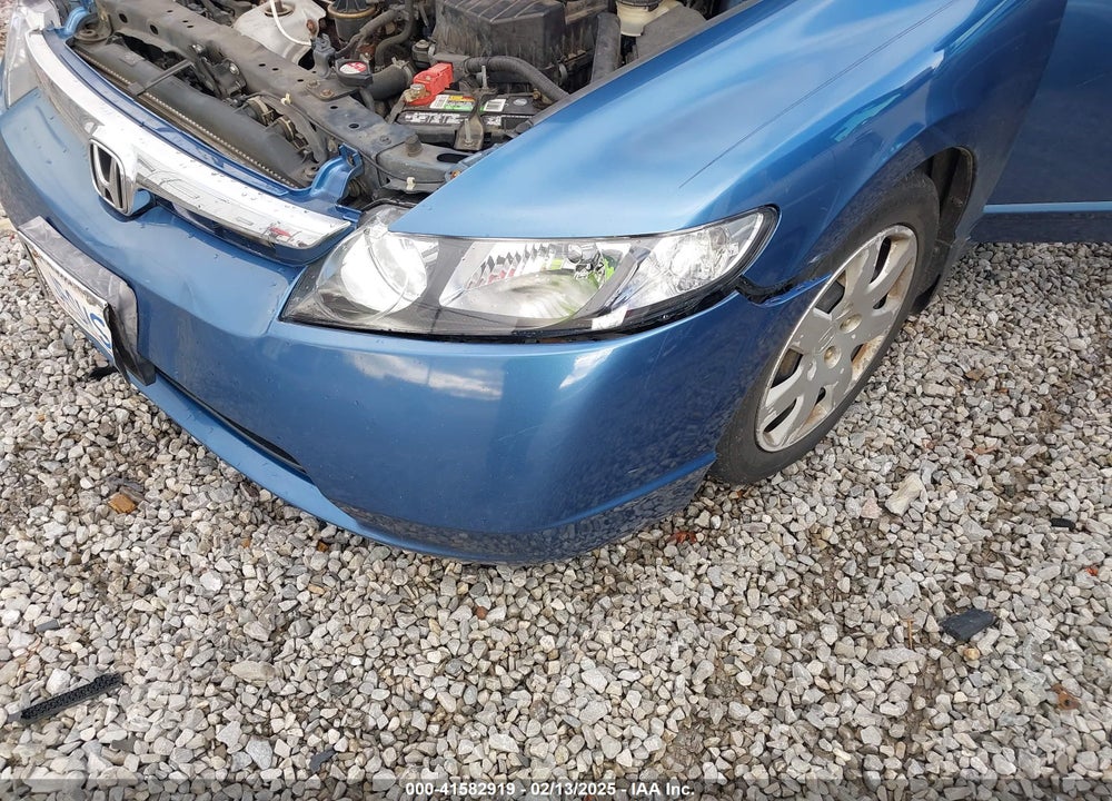 2008 HONDA CIVIC LX VIN: 1HGFA16508L113877